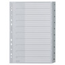 LEITZ Register 12800000 DIN A4 1-10 Polypropylen grau LEITZ Register 12800000 DIN A4 1-10 Polypropylen grau