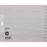 LEITZ Register 12300085 DIN A4 Dez.-Jan. halbe Höhe Papier grau LEITZ Register 12300085 DIN A4 Dez.-Jan. halbe Höhe Papier grau
