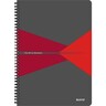 LEITZ Collegeblock Office A4 kariert 90 Blatt rot