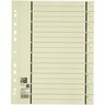 ELBA Trennblatt A4 mit Perforation Kraftkarton chamois, 100St/Pck