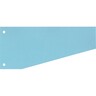 Trapez- Trennstreifen gel. 240x105/60mm blau, 100St/Pck