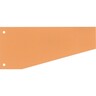 Trapez- Trennstreifen gel. 240x105/60mm orange, 100St/Pck