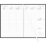 ZETTLER Buchkalender A5 2027 146x210mm 1W/2S 766-0020 schwarz