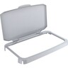 DURABLE Abfalltonnendeckel DURABIN 1800500050 PP grau