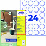 AVERY ZWECKFORM Etiketten I+L+K Ø 40mm L3415-100, 2.400St/Pck