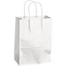MAILMEDIA Tragetasche 24x33x11cm Kraftpapier weiß, 250St/Pck