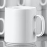 ESMEYER Kaffeebecher Diane 402-316 280ml Porzellan weiß, 6St/Pck