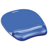FELLOWES Handgelenkauflage Crystal Gel 9114120 blau