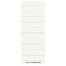 LEITZ Beschriftungsschild 19020001 blanko 3zeilig weiß, 100St/Pck