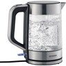 SEVERIN Wasserkocher WK 3420 Glas ca. 1,7l, Edelstahl/Glas