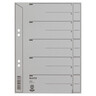 LEITZ Trennblatt A5 grau, 100St/Pck