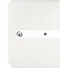 HERLITZ Dokumententasche 11292935 DIN A4 Abheftrand PP transparent