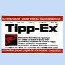 TIPP-EX Korrekturpapier 1000 weiss Plättchen, 10St/Pck