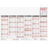 GLOCKEN Tafelkalender A4quer 2027 5011317007