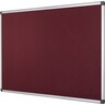 BI-OFFICE Pinnwand SA0305170 feuerhemmend 90x60cm burgunder