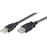 GOOBAY USB Verlängerungskabel 68903 USB 2.0 1,8m A-Stecker/A- Buchse sw