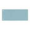 PRO/OFFICE Trennstreifen 240x105mm gelocht blau, 100St/Pck