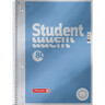 BRUNNEN Collegeblock Student 4 Fach Lochung, A4, 80 Blatt