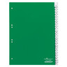 DURABLE Ordnerregister A4 A-Z 25tlg. grün, umschweißte Taben