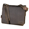 PRIDE & SOUL Notebooktasche BEN  47138 37x33x14cm Echtleder braun