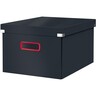 LEITZ Archivbox Click&Store Cosy M A4 Karton/PP, grau