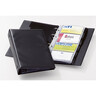 DURABLE Visitenkartenringbuch sw Economy m 12 Hüllen u Register