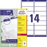 AVERY ZWECKFORM Adressetiketten QuickPEEL L7163-100, 1.400St/Pck