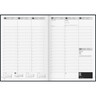 BRUNNEN Buchkalender A4 2027 210x297mm 1W/2S 1078160907 schwarz