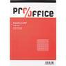 PRO/OFFICE Notizblock DIN A4 kariert 50Blatt Recycl.Papier
