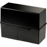 HAN Karteikasten 975-13 DIN A5 quer max. 450Karten PS schwarz