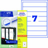 AVERY ZWECKFORM Ordneretikett L4760-100 38x192mm ws, 700St/Pck