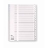 ELBA Register A4 blanko 20tlg 57494GR Kst grau
