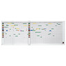 MAGNETOPLAN Planungstafel 120x90cm 7-Tage-Woche/für 30 Mitarbeiter