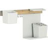 TESA Küchenorganizer Kombi Set M, 15x60x34 cm, weiß