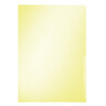 LEITZ Sichthülle Premium 41000015 DIN A4 0,15mm PVC gelb, 100St/Pck