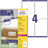 AVERY ZWECKFORM Versandetikett QuickPEEL L7169-100, 400St/Pck