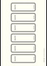 LEITZ Rückenschild WOW Ordner selbstklebend schmal grau, 60St/Pck