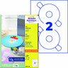 AVERY ZWECKFORM CD/DVD Etikett L6043-100 matt weiß, 200St/Pck