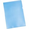 PRO/OFFICE Sichthülle A4 0,12mm PP blau genarbt dokuecht, 100St/Pck