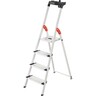 HAILO Stehleiter L80 ComfortLine 8040-407 4Stufen