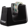 TESA Tischabroller 53904 clear recycled +Klebefilm, schwarz
