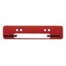 PRO/OFFICE Heftstreifen 34x150mm rot PP Kunststdeckleiste, 25St/Pck