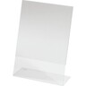 SIGEL Tischaufsteller TA212 DIN A5 150x215mm L-Form Arcyl glasklar