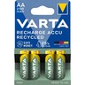 VARTA Batterie Akku Recycled 56816101404 AA NIMH 2100mAh, 4St/Pck
