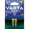 VARTA Batterie Akku Recycled 58398101402 AAA NIMH 800mAh, 2St/Pck