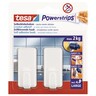 TESA Powerstrips Klebehaken System weiss, 2St/Pck