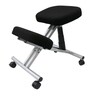UNILUX Kniestuhl Ergo Leg bis 62cm höhenverstellbar 4Rollen schwarz