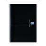OXFORD Buch A5/96Bl. kariert, gebunden, Office smart black