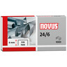 NOVUS Heftklammern 24/6 040-0158 verzinkt, 1.000St/Pck