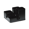 ARLAC Multiköcher Uni-Butler 23401 13x9x13cm 4Fächer PS schwarz